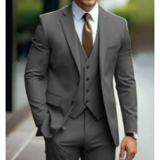 Men's 3-Piece Classic Wedding Guest Suit