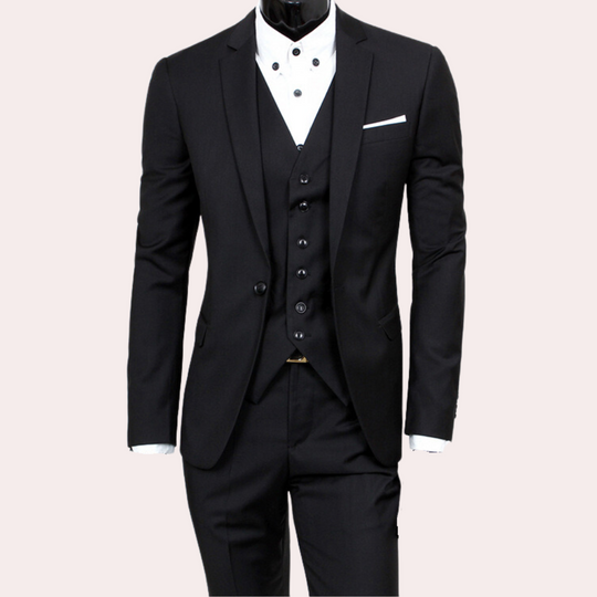 Men's 3-Piece Double Button Wedding Guest Suit