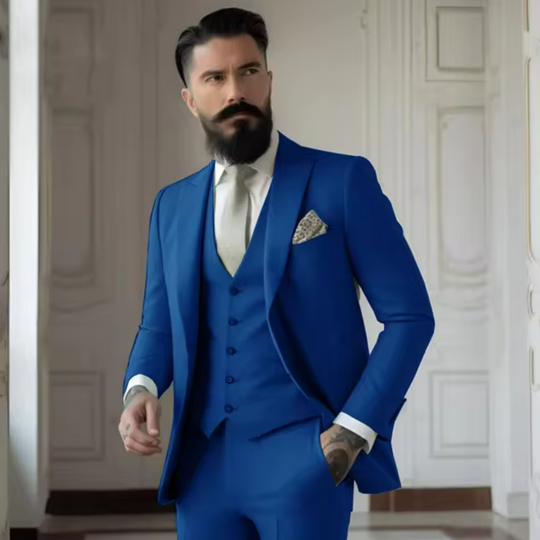 Men's 3-Piece Formal Wedding Guest Suit