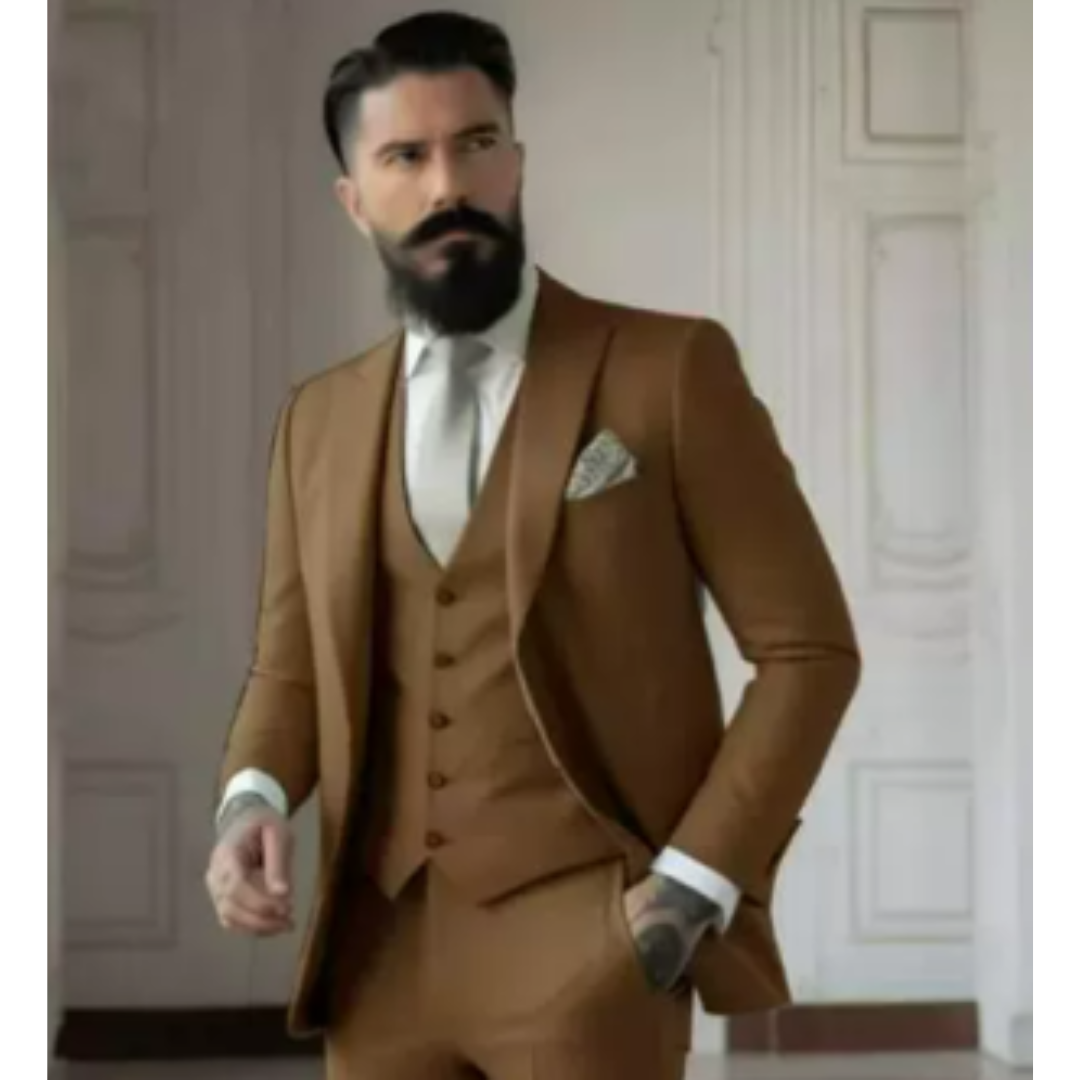Men's 3-Piece Formal Wedding Guest Suit