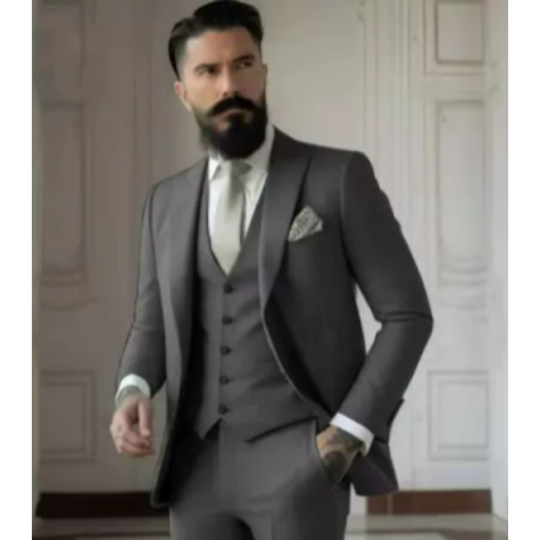 Men's 3-Piece Formal Wedding Guest Suit