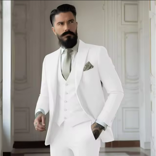 Men's 3-Piece Formal Wedding Guest Suit