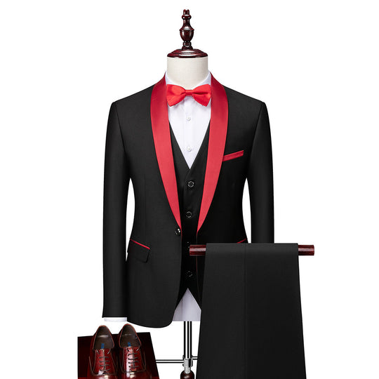 Men’s 3-Piece Slim Fit Formal Suit