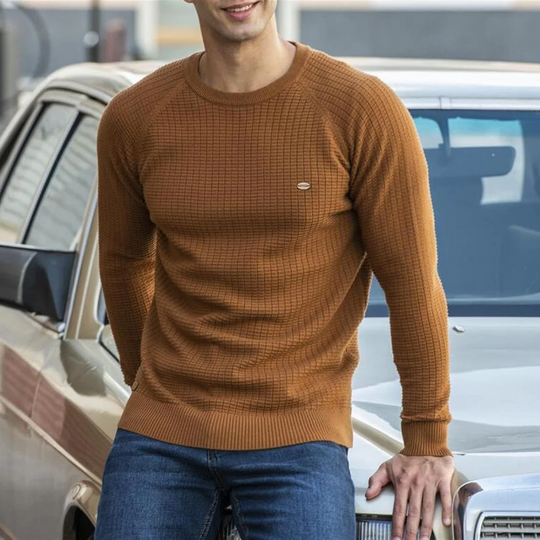 Men's Casual Long Sleeve Jumper