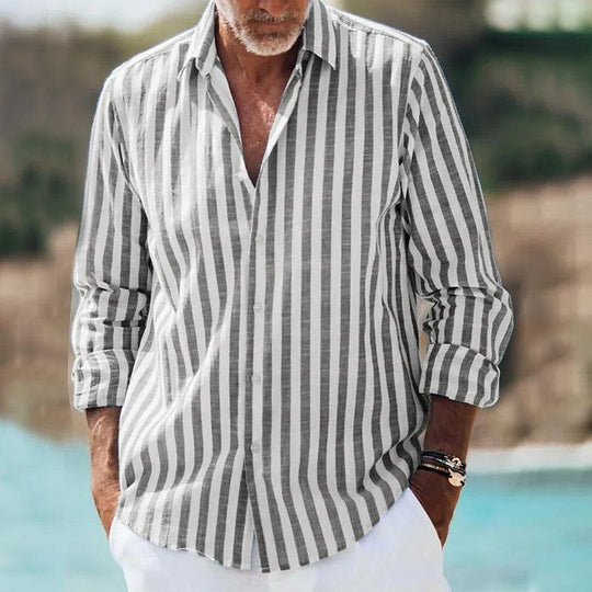 Solomon | Striped Shirt