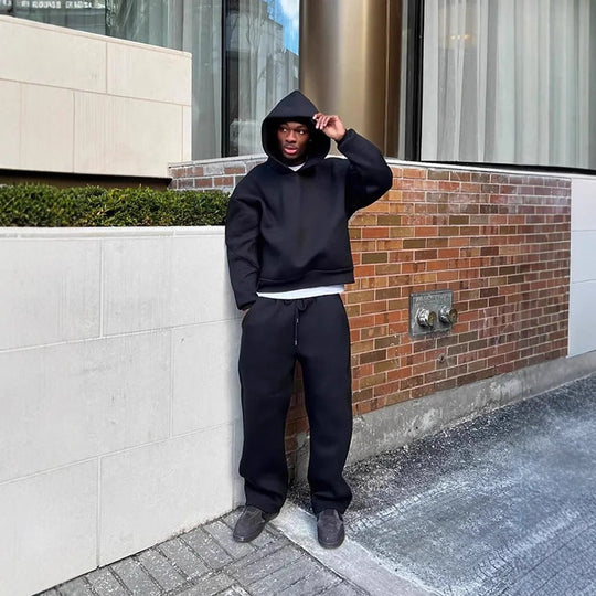 Men's Drawstring Pullover Hoodie