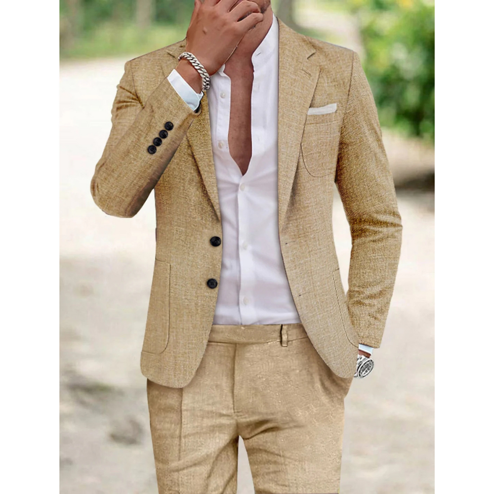 Men's Formal 2-Piece Wedding Guest Suit