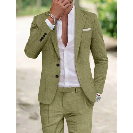 Men's Formal 2-Piece Wedding Guest Suit