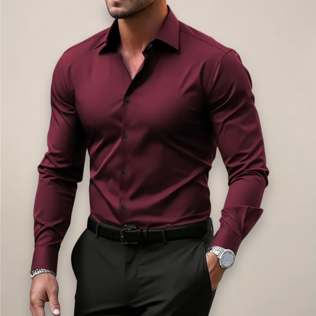 Jacob | Notched Collar Shirt