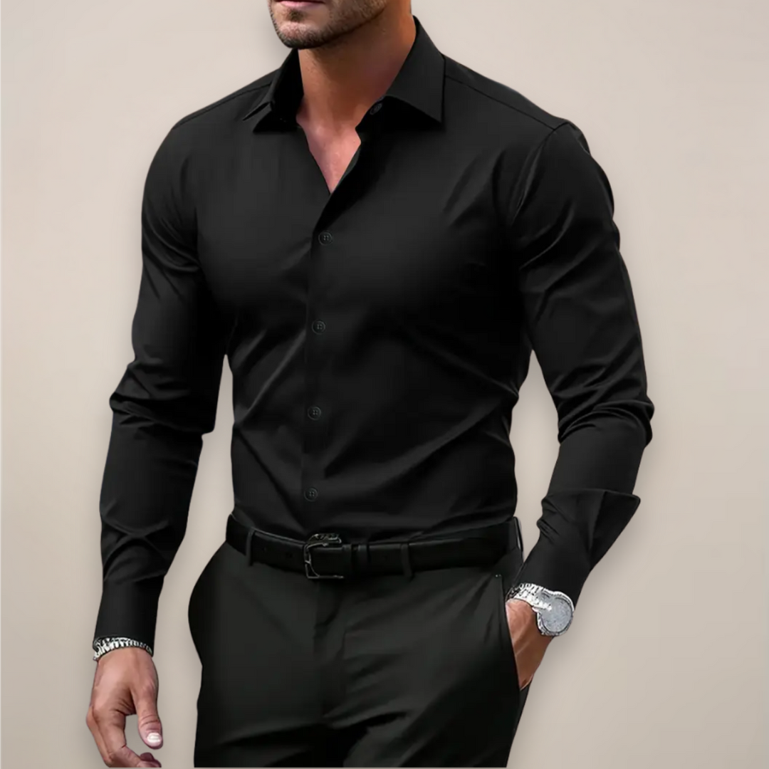 Jacob | Notched Collar Shirt