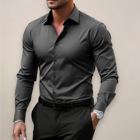 Jacob | Notched Collar Shirt