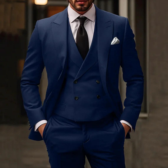 Men's Modern 3-Piece Wedding Guest Suit