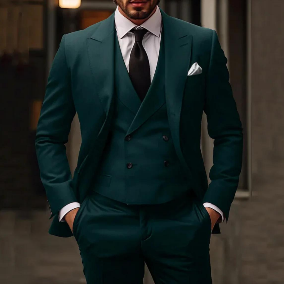 Men's Modern 3-Piece Wedding Guest Suit