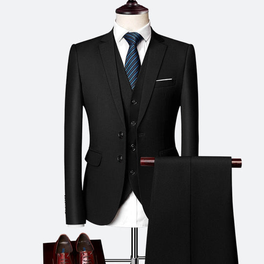 Men's Party 3-Piece Wedding Guest Suit