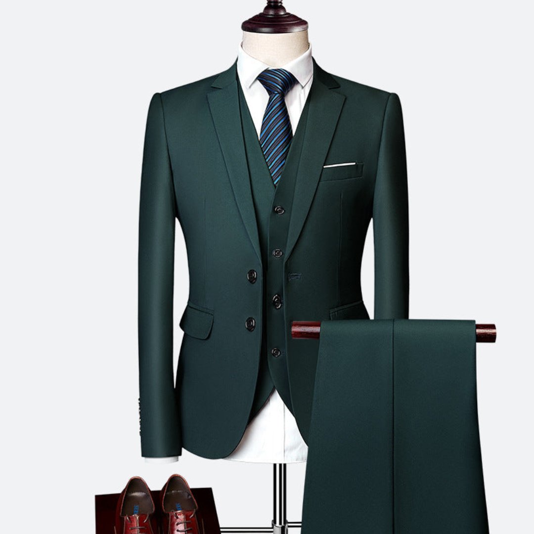 Men's Party 3-Piece Wedding Guest Suit