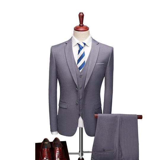 Men's Party 3-Piece Wedding Guest Suit
