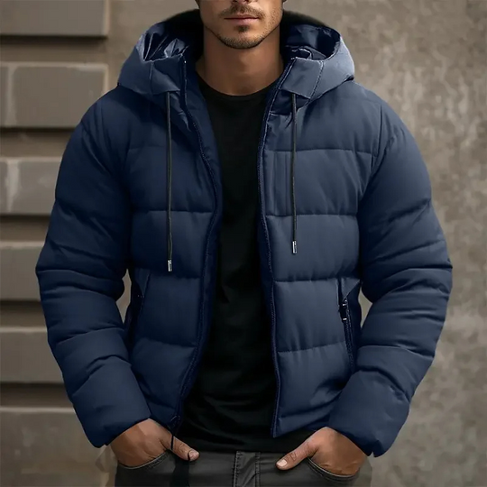 Men's Puffer Hooded Jacket