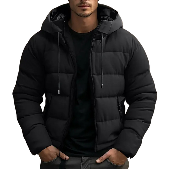 Men's Puffer Hooded Jacket