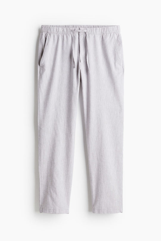 Chase | Drawstring Waist Tapered Leg Trousers