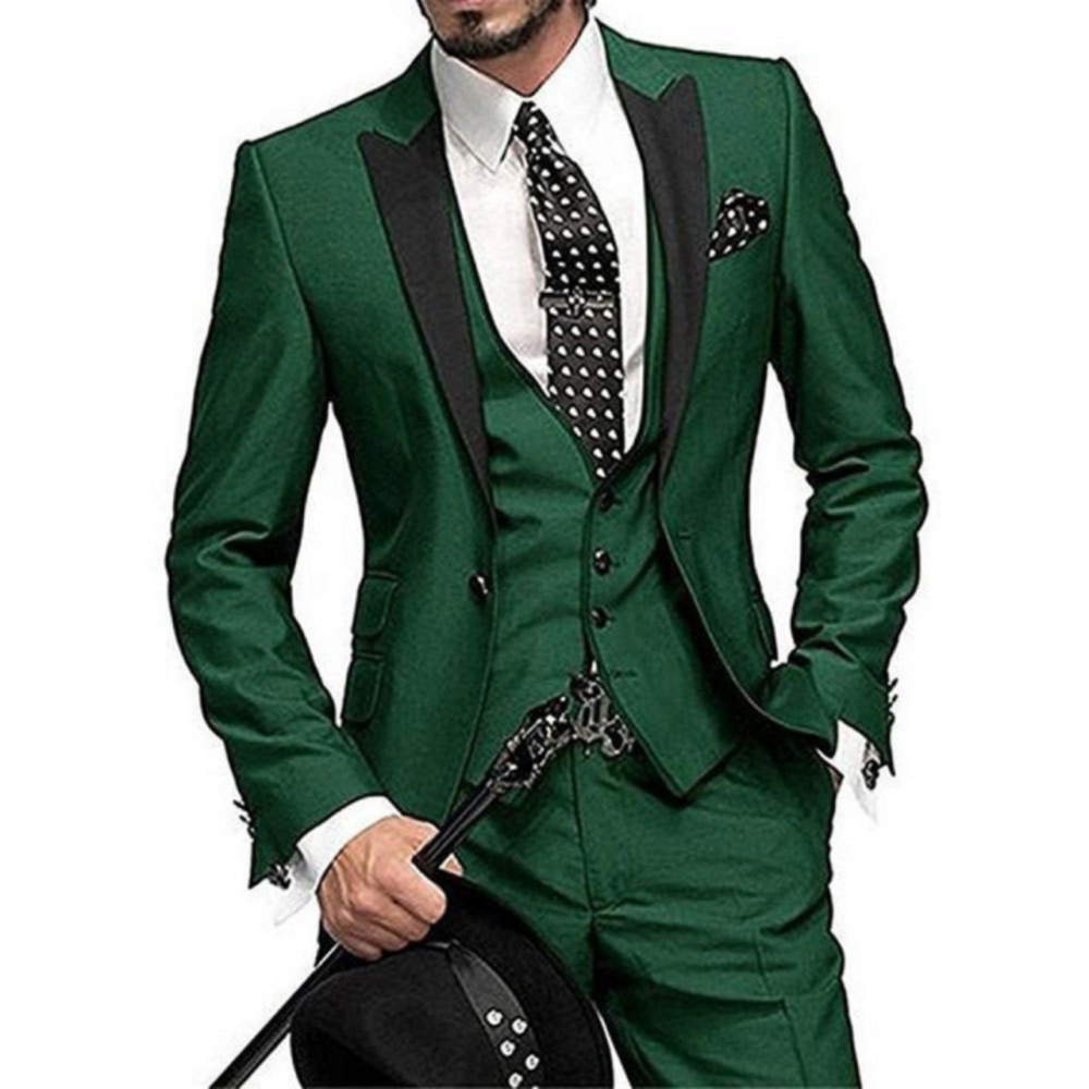 Men's Slim-Fit Formal Wedding Guest Suit