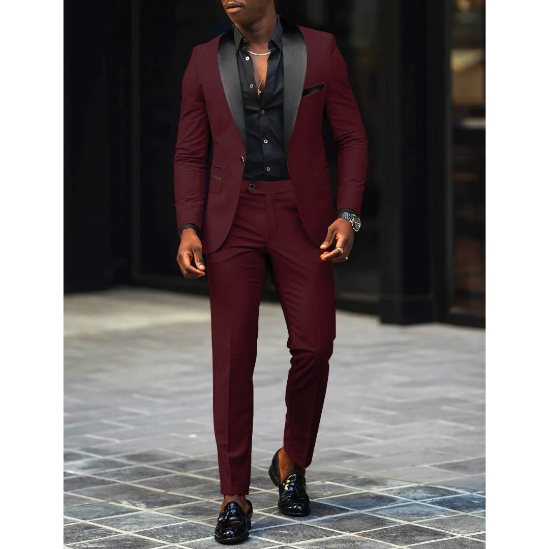 Men's Slim Fit Modern Wedding Guest Suit
