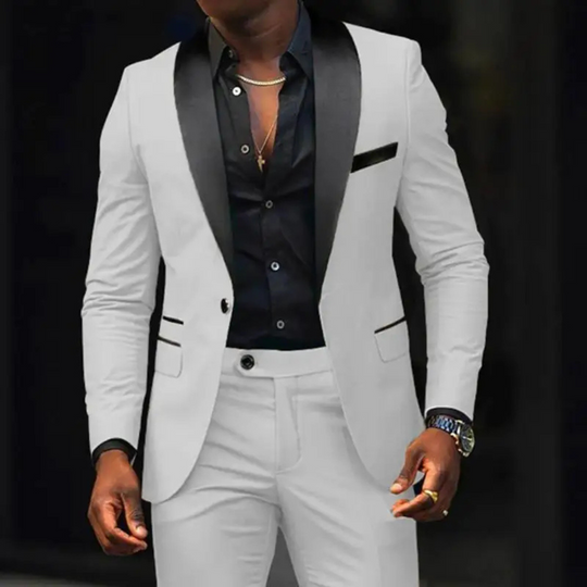 Men's Slim Fit Modern Wedding Guest Suit