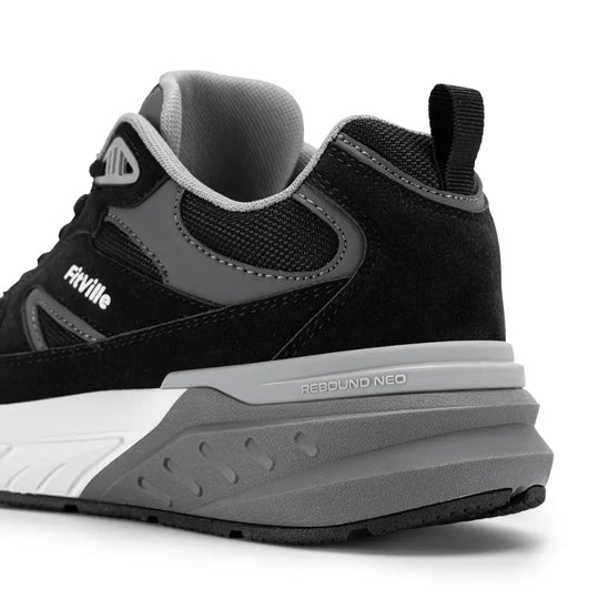 Men’s Trainers With Wide Fit And Textured Sole