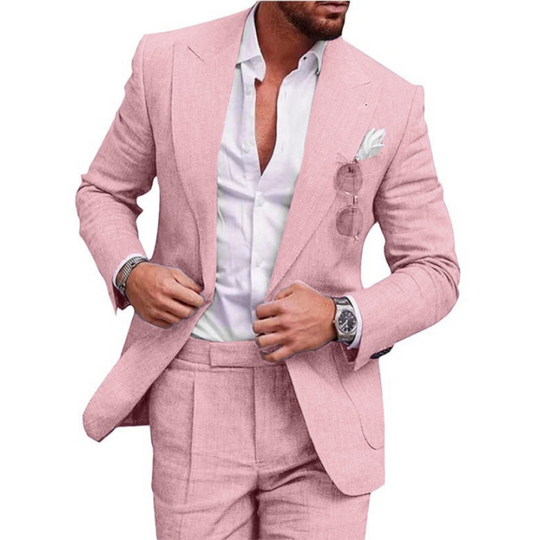 Men's Vintage 3-Piece Wedding Guest Suit