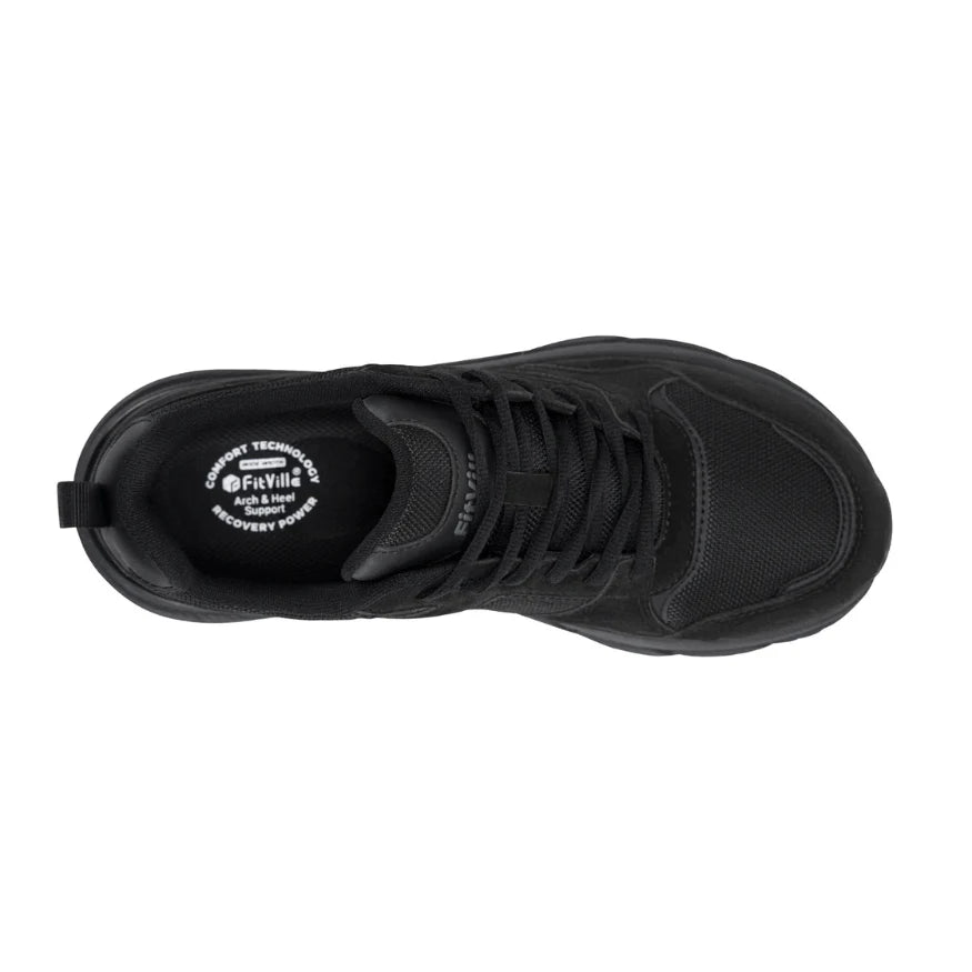Men’s Wide Fit Trainers With Cushioned Sole