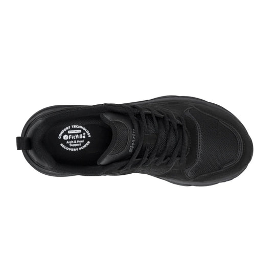 Men’s Wide Fit Trainers With Cushioned Sole