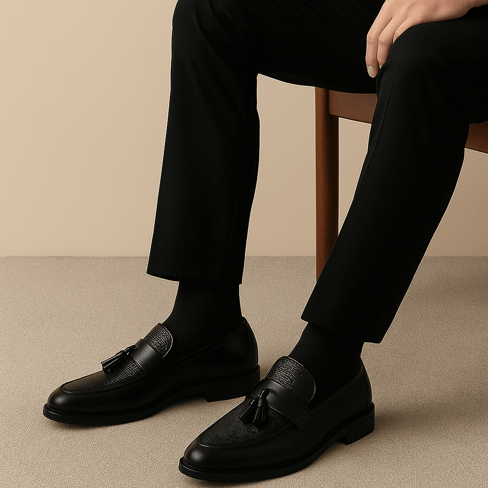 Andrew | Woven Tassel Loafers