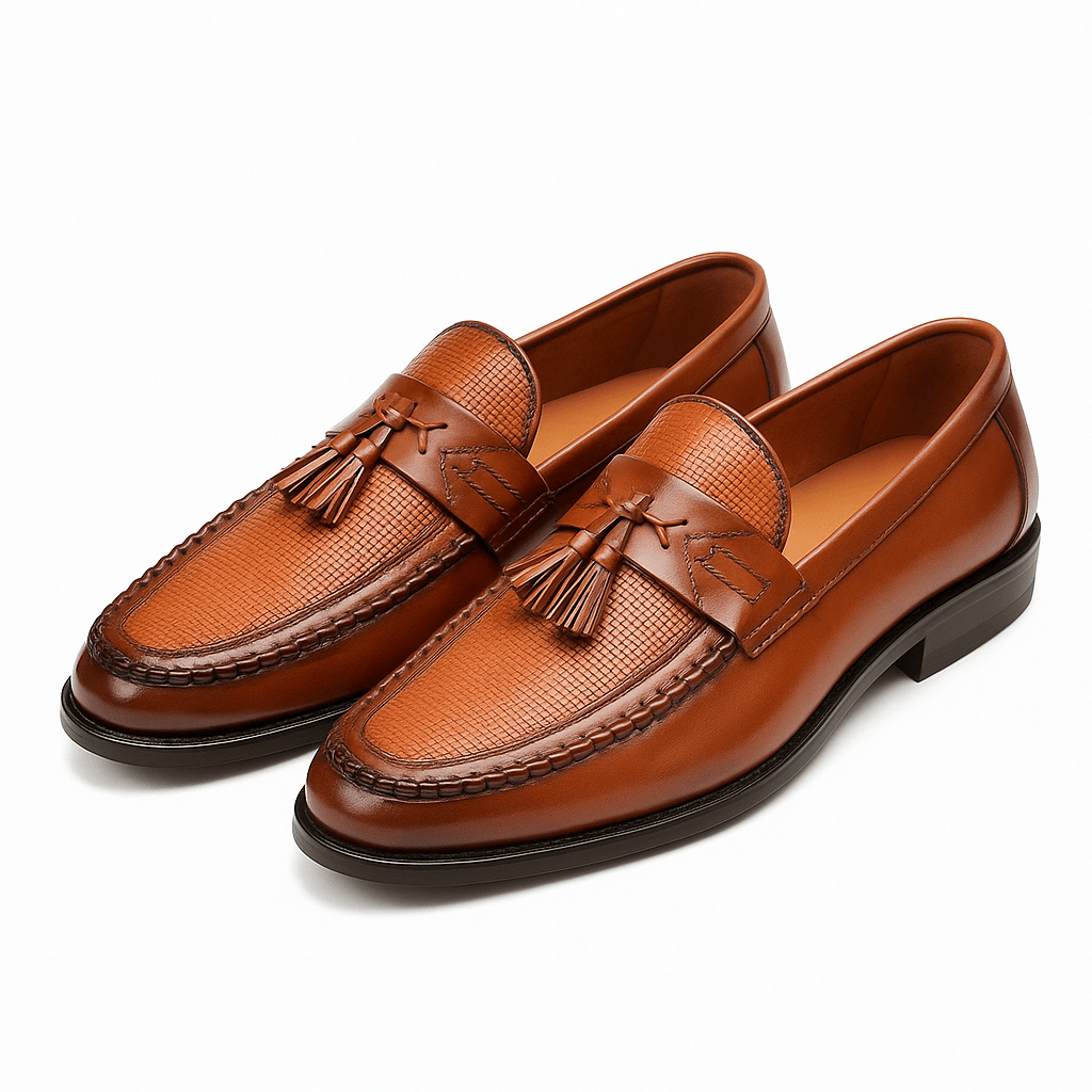 Andrew | Woven Tassel Loafers