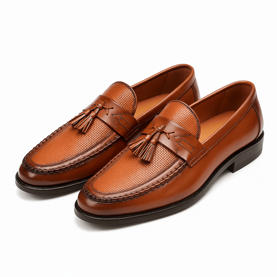 Andrew | Woven Tassel Loafers