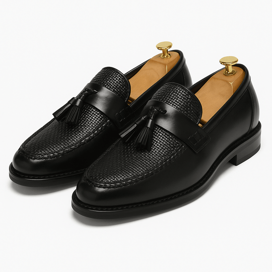 Andrew | Woven Tassel Loafers