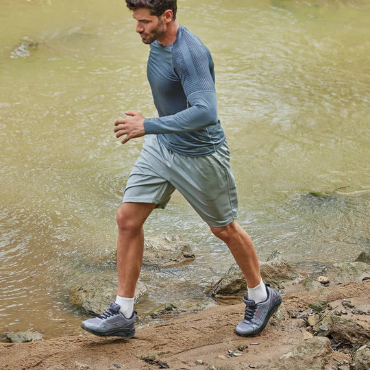 Men's Wide Lace Trainers