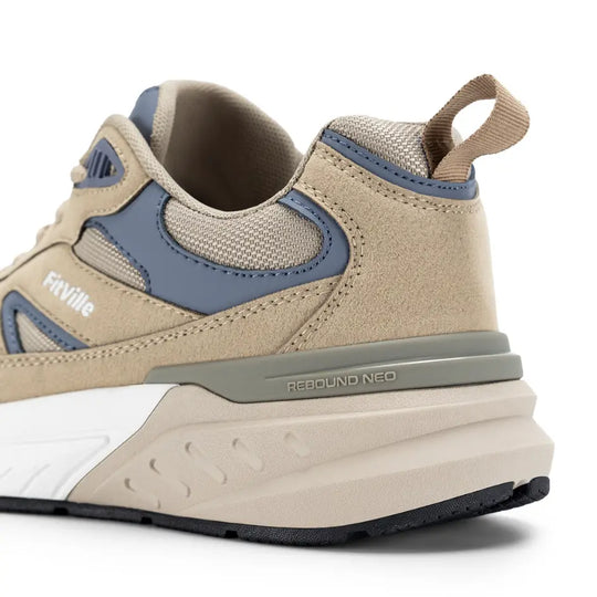 Men’s Trainers With Wide Fit And Textured Sole