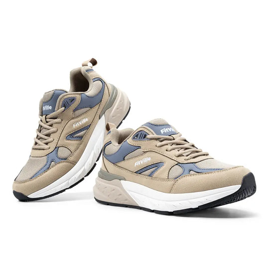 Men’s Trainers With Wide Fit And Textured Sole