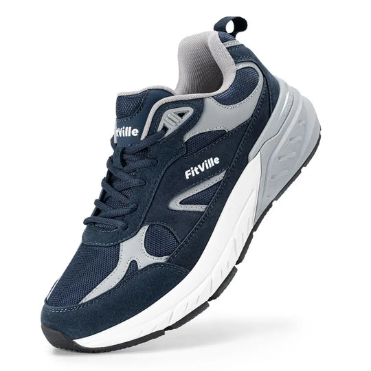 Men’s Trainers With Wide Fit And Textured Sole