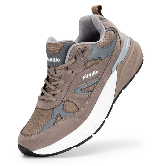 Men’s Trainers With Wide Fit And Textured Sole