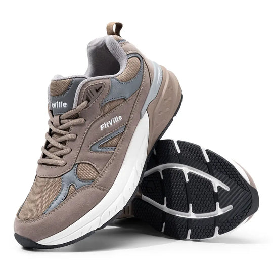 Men’s Trainers With Wide Fit And Textured Sole