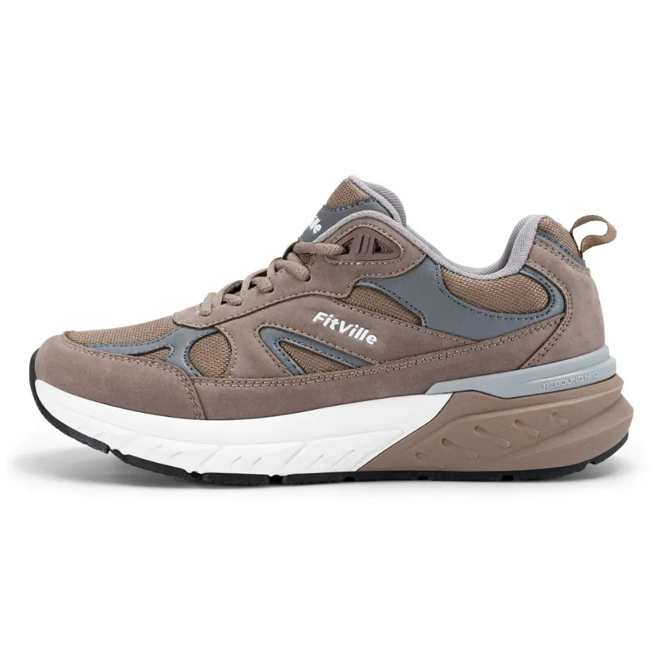 Men’s Trainers With Wide Fit And Textured Sole