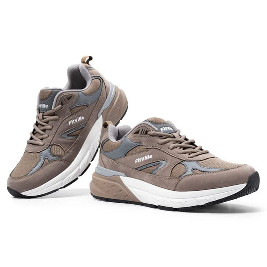 Men’s Trainers With Wide Fit And Textured Sole