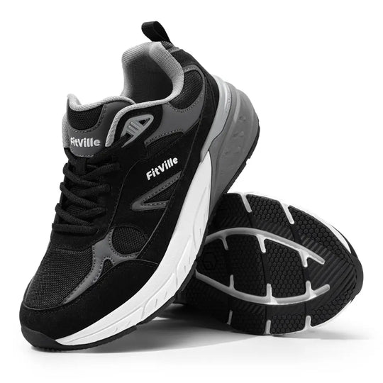 Men’s Trainers With Wide Fit And Textured Sole