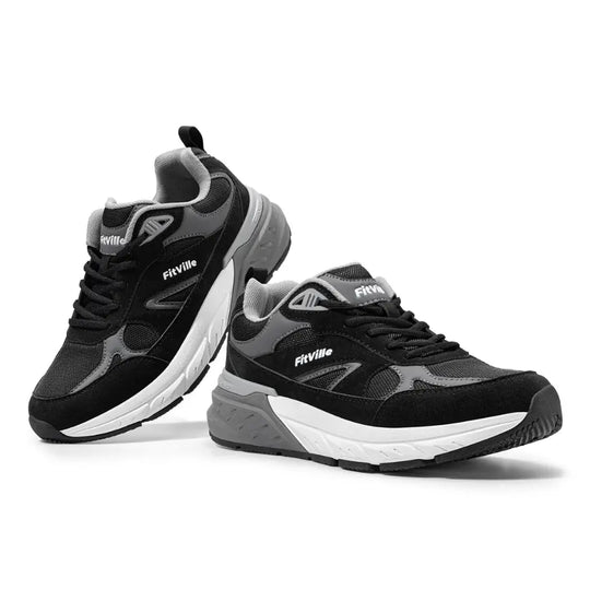 Men’s Trainers With Wide Fit And Textured Sole