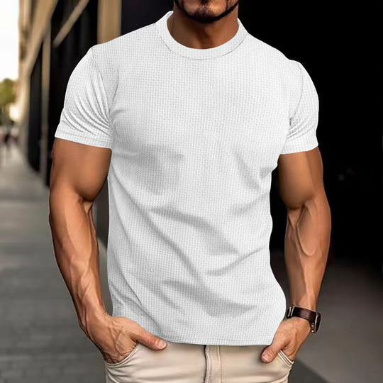 Men's Textured Short Sleeve T-Shirt