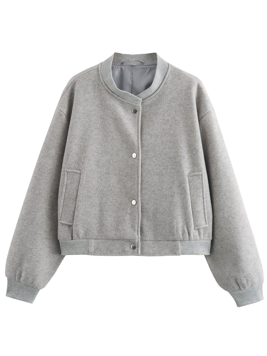 Women's Button Bomber Jacket