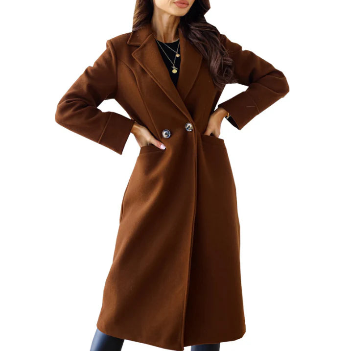 Women's Long Winter Overcoat