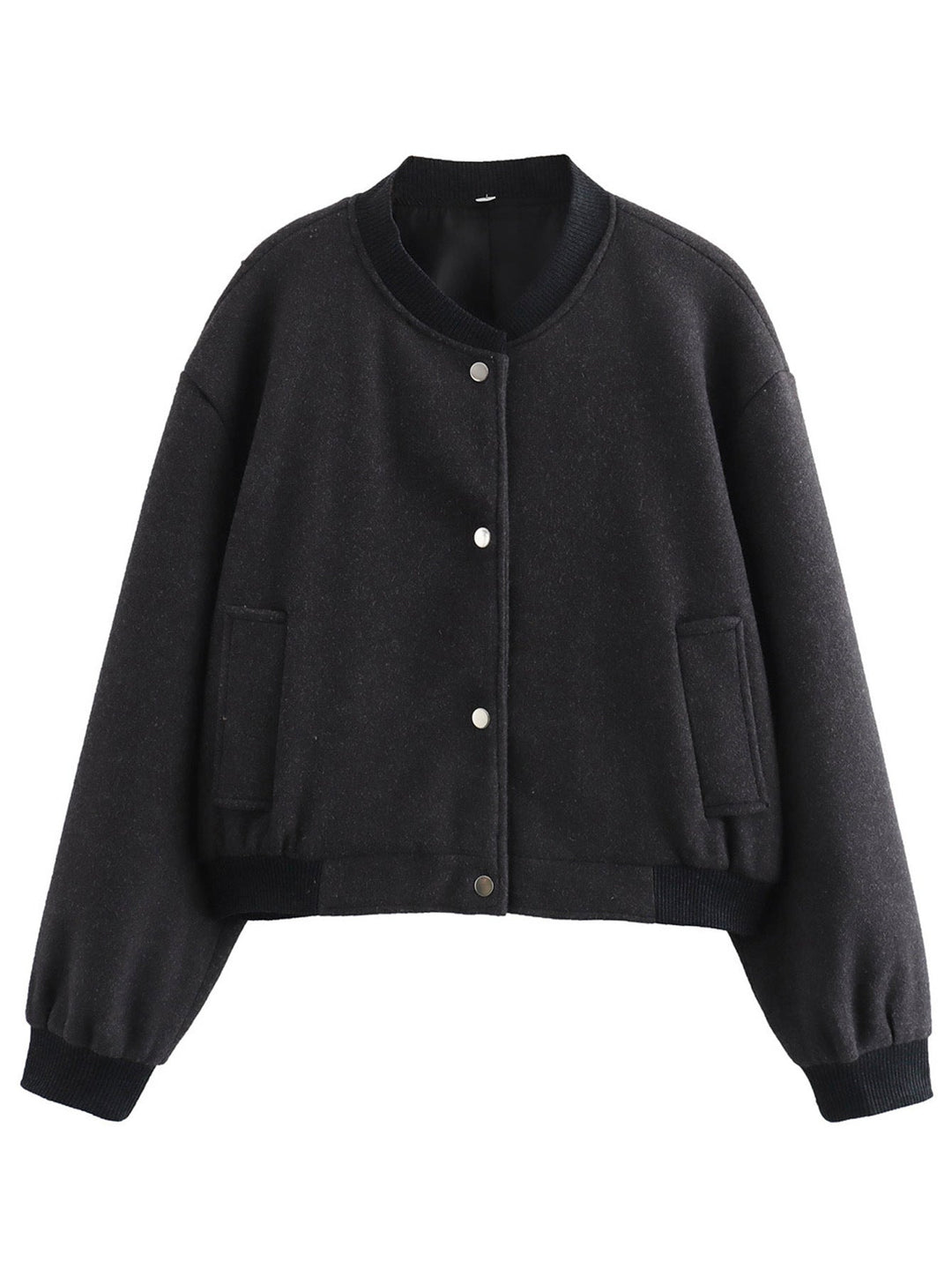 Women's Button Bomber Jacket