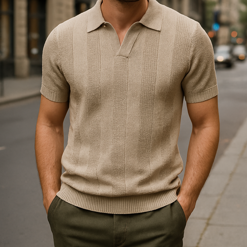 Men's Classic Collared Polo Shirt