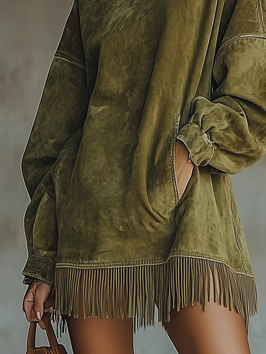Sue | Fringe Dress